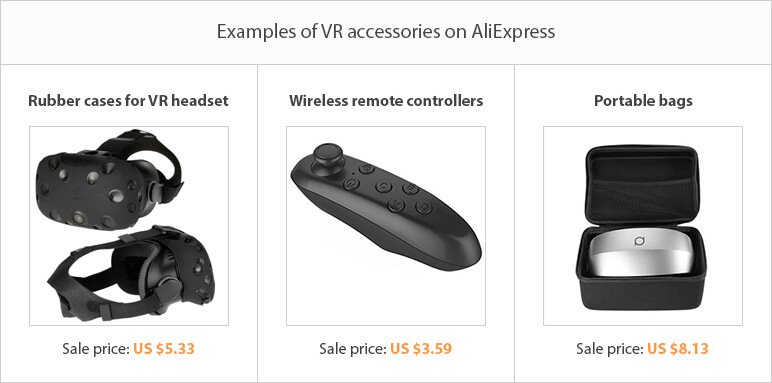 Dropshipping niche ideas: VR accessories