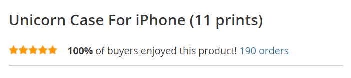 perfect product pages features