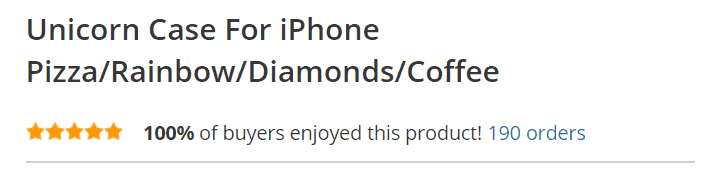 perfect product pages features