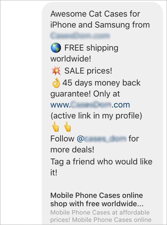 make a shoutout advertising