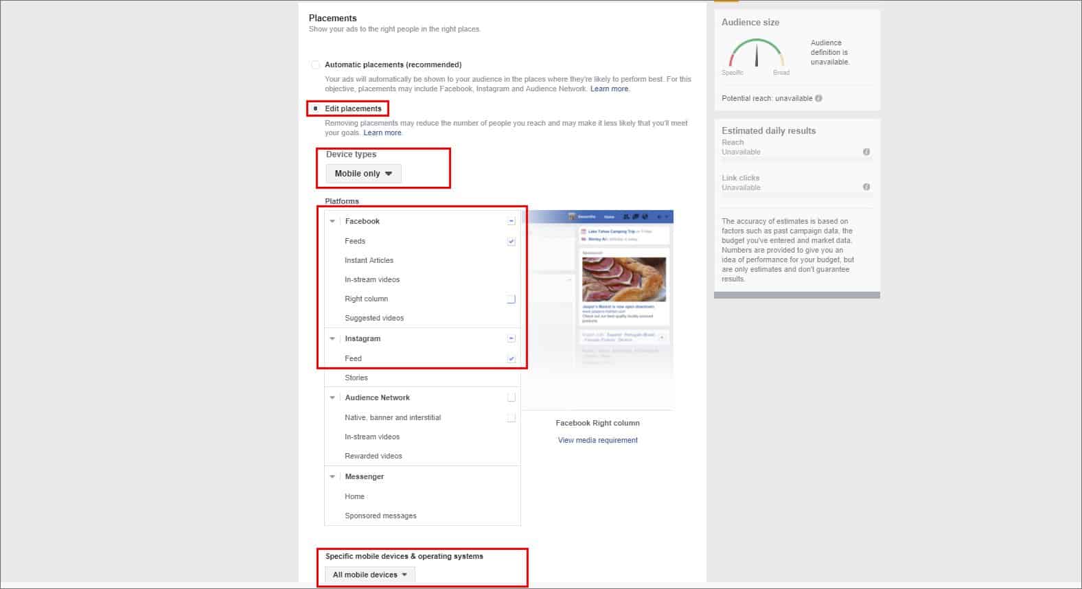 Facebook remarketing