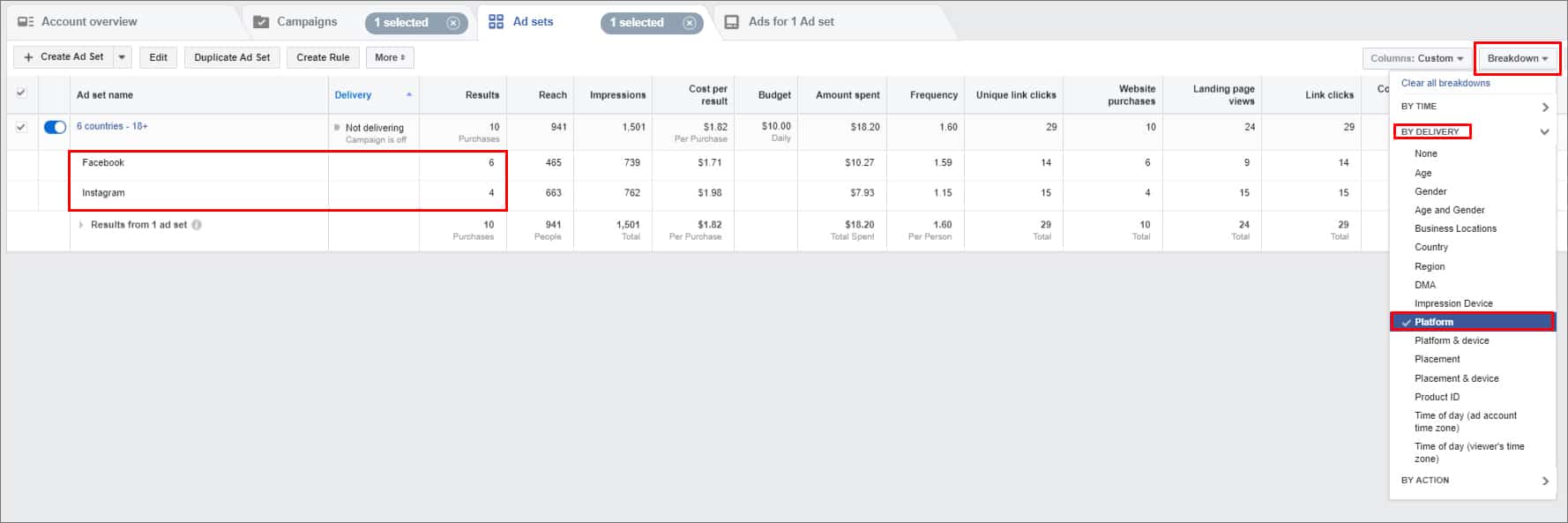 Facebook remarketing