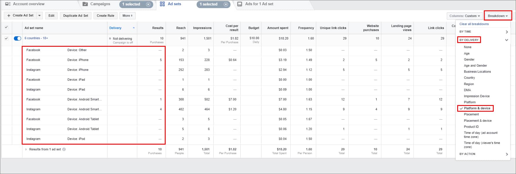 Facebook remarketing