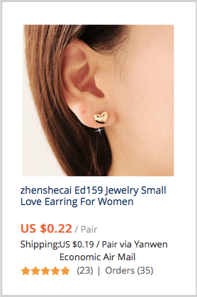 a picture showing an example of bad dropshipping products with low quality pictures