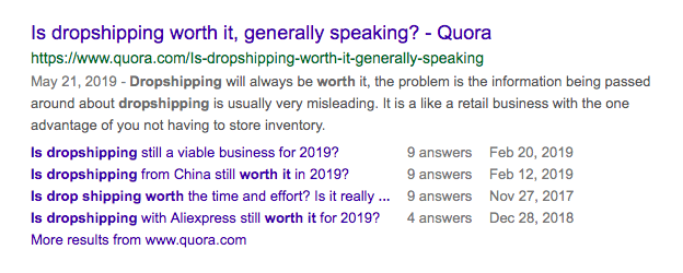 is dropshipping worth it