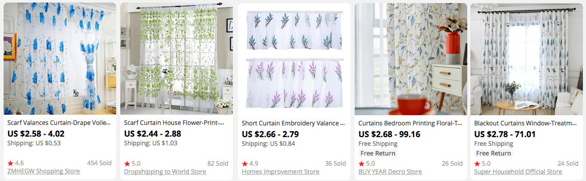 High Profit Margin Products: Curtains & Dividers