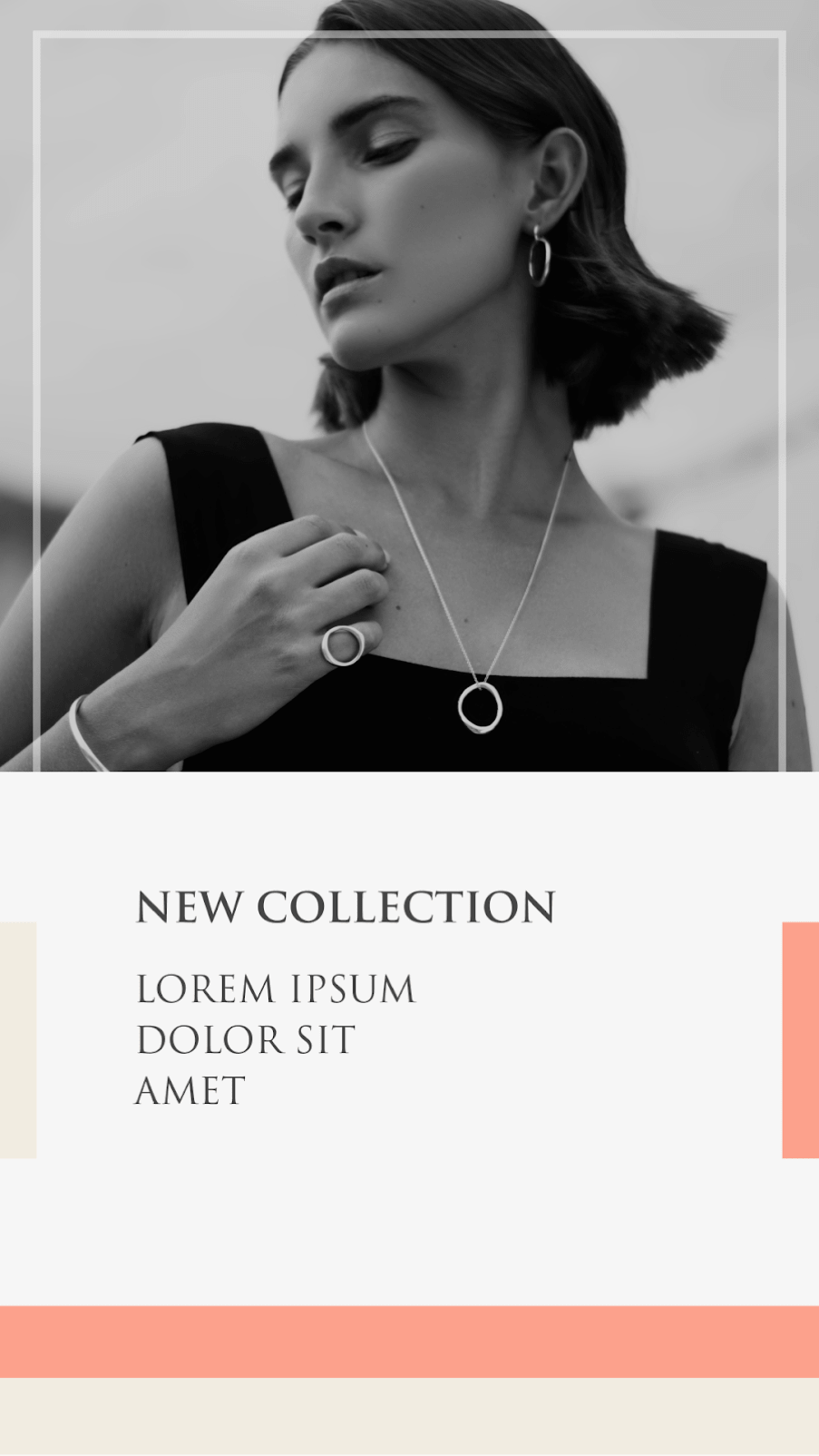 An Instagram Story post template