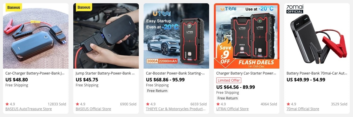 a picture showing what auto parts to dropship in 2021