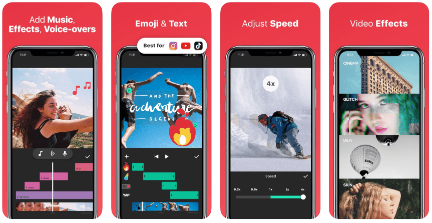 Editing apps for Instagram Stories: InShot