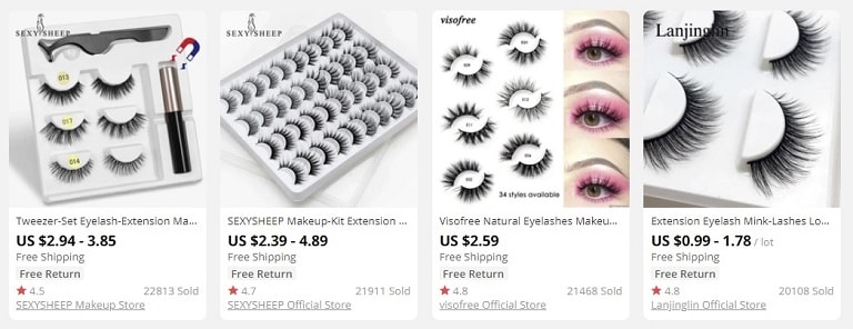 a picture showing evergreen ecommerce products