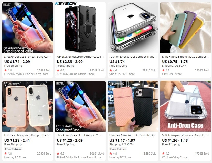 dropship shock-proof cases