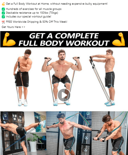 Outlining your product benefits in the promo text