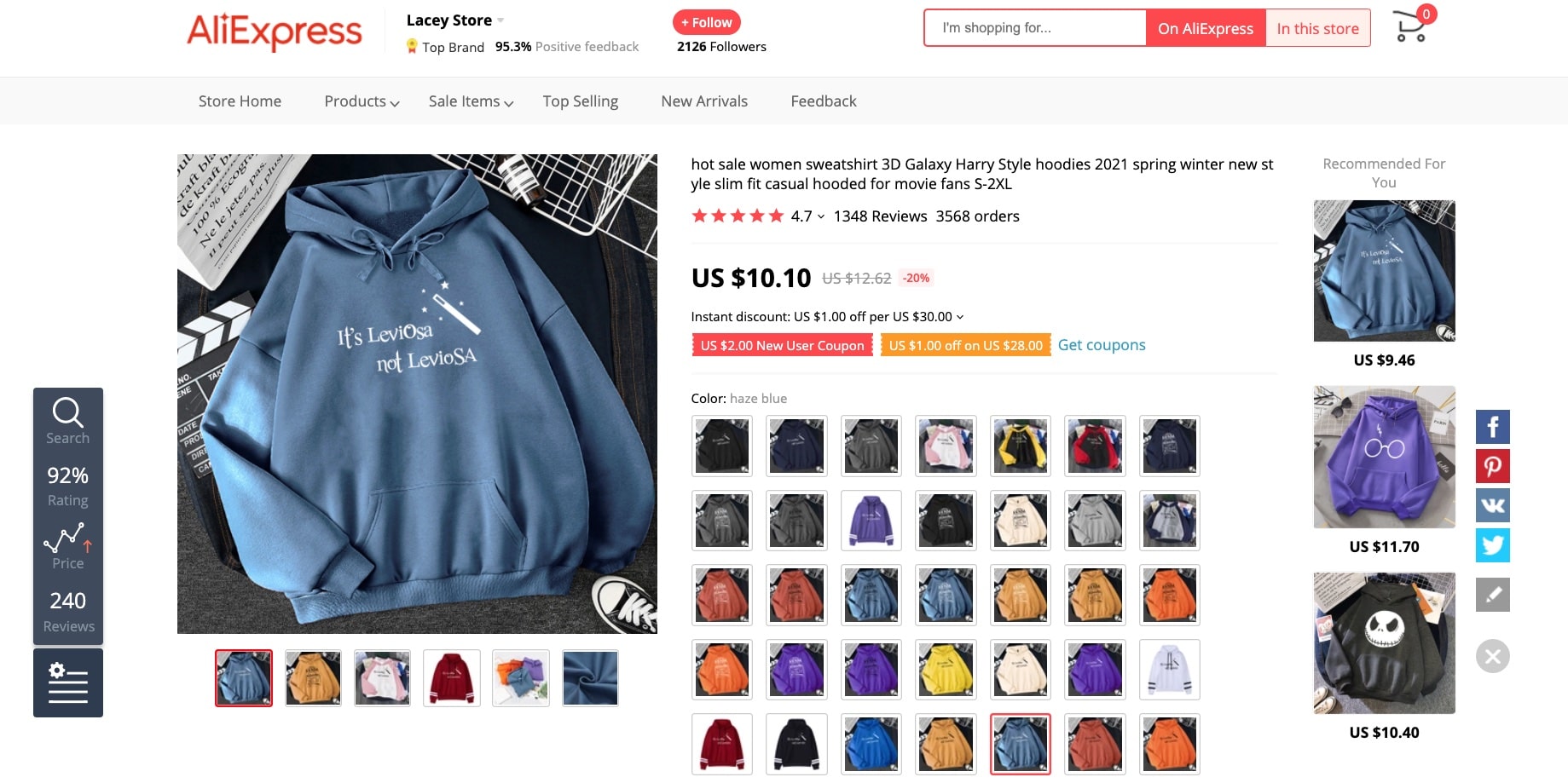 a picture showing an example of a hoodie with an unique print