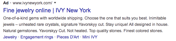 how to attract customers Google search ad