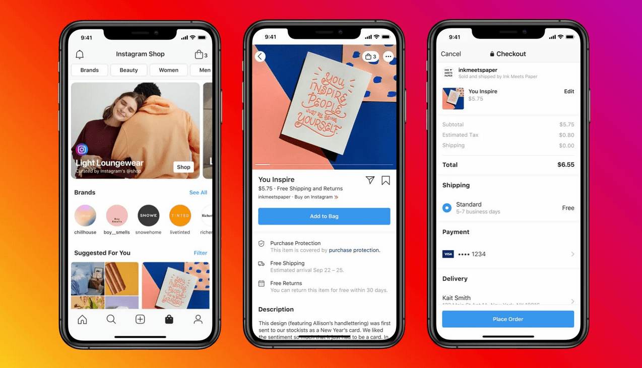 Publishing your Facebook Shop