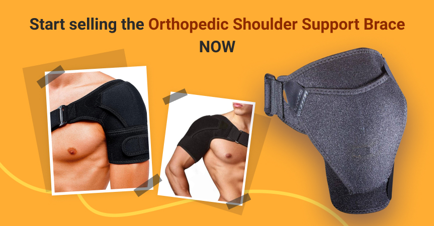 Start selling this shoulder brace, one of the best dropshipping products of this week, now