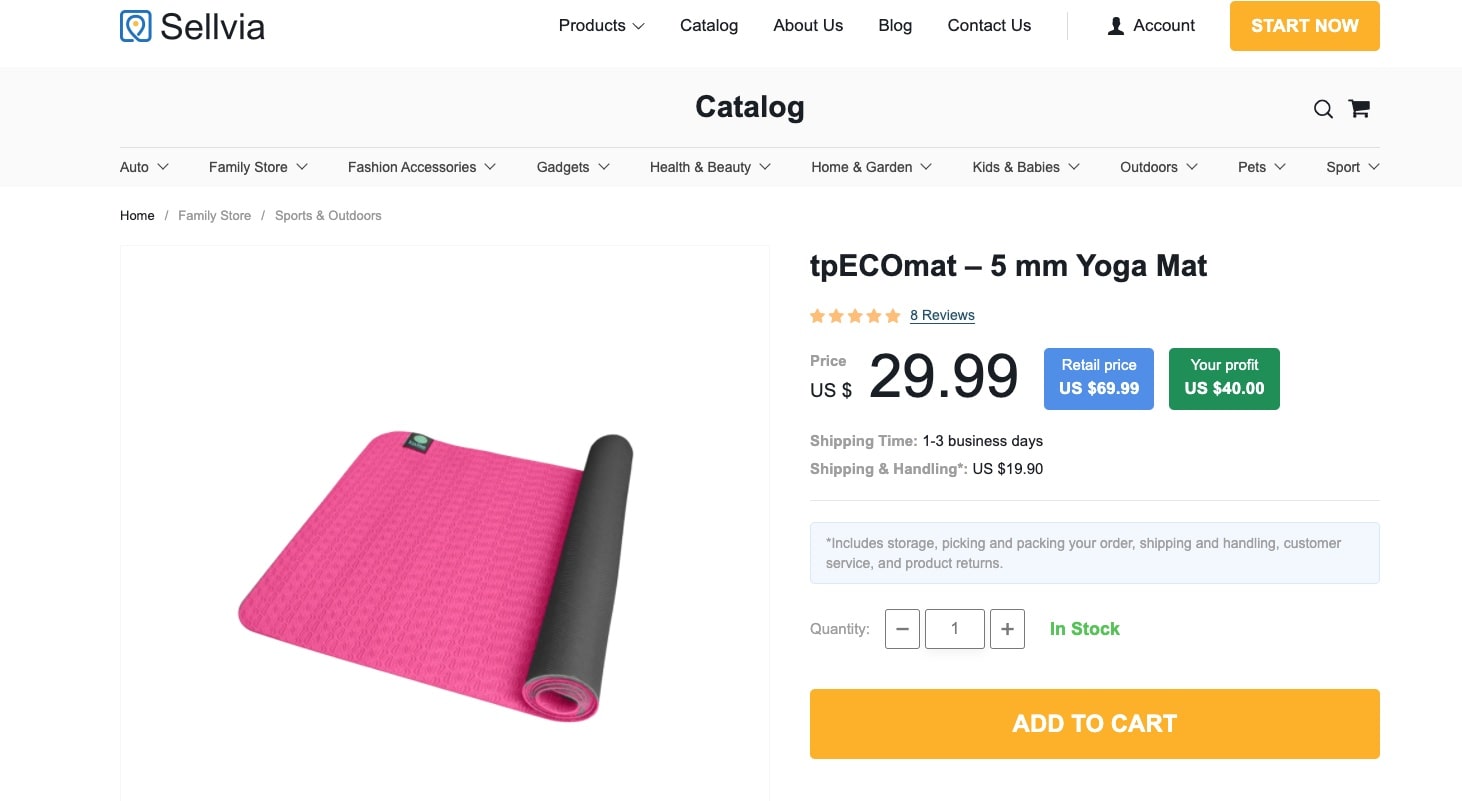 a picture showing where to source high-quality sports products for your reselling business