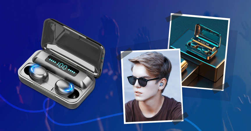 a picture showing this week's bestseller - it's bluetooth earbuds