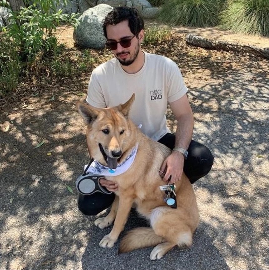 a picture showing Daniel's merch promoted through the social media marketing channel