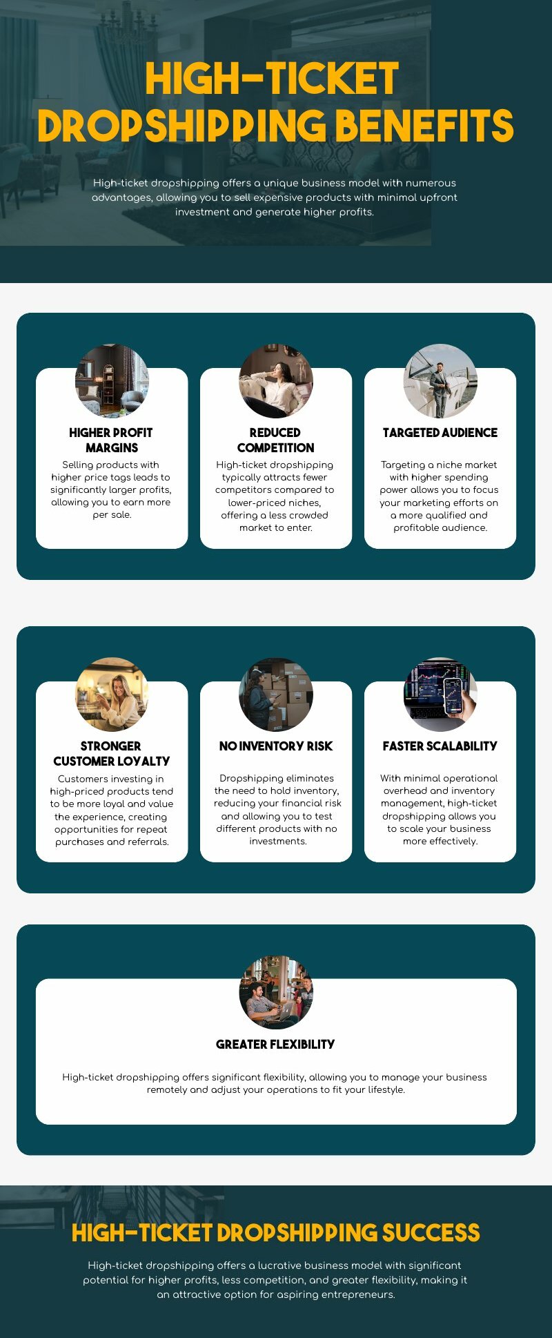 7 benefits of high-ticket dropshipping