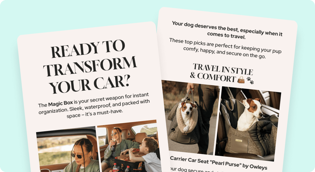 Use visually appealing and relevant images