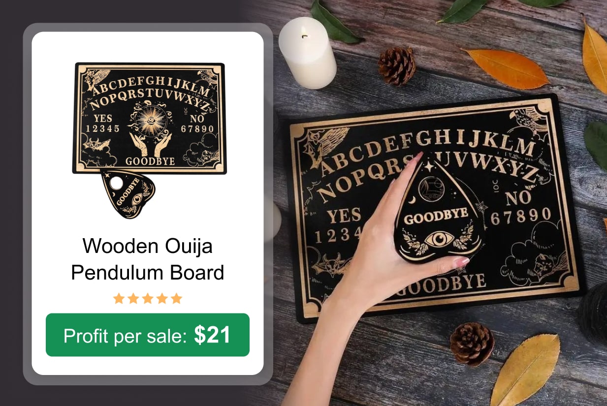 Ouija Pendulum Board