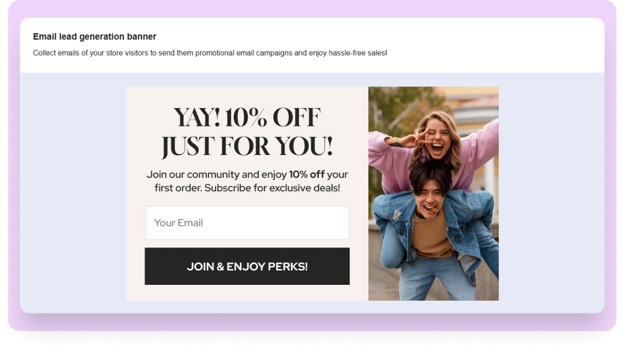 Generate loyal customers with automated emails!