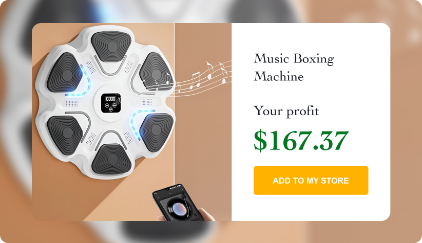 Wall Mounted Music Boxing Machine