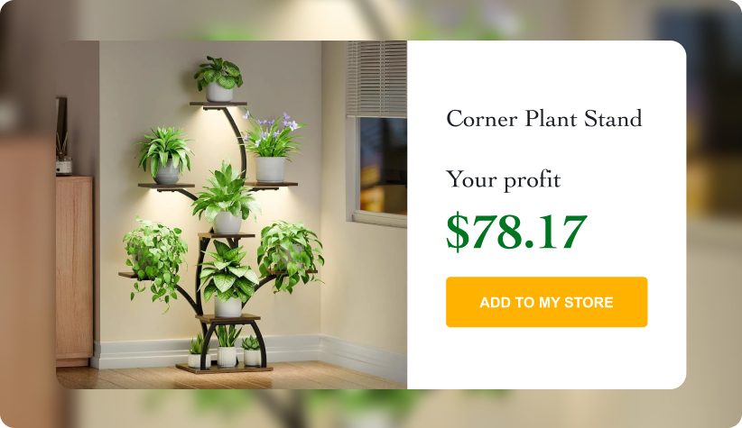 Corner Plant Stand