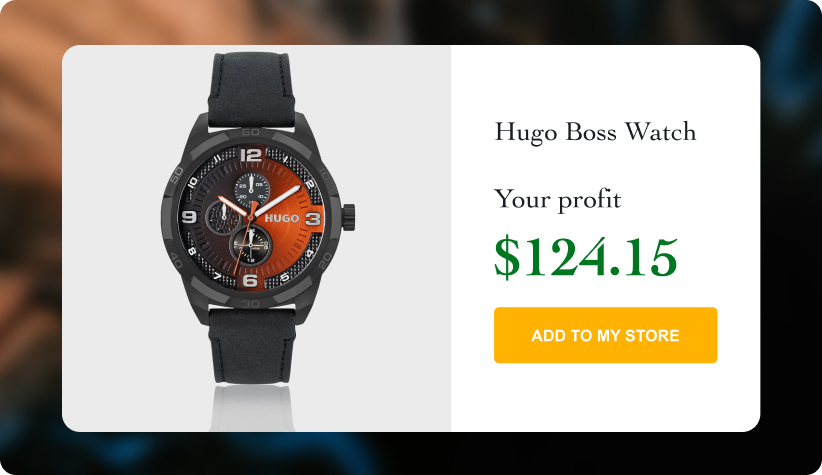 Hugo Boss Chronograph Watch