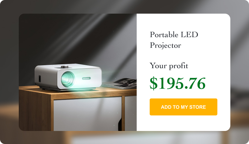Portable 1080P LED Projector