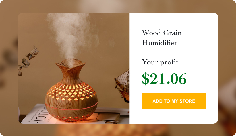 USB Wood Grain Humidifier