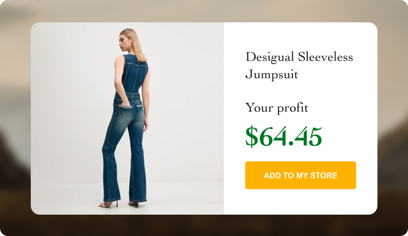 Desigual Sleeveless Jumpsuit