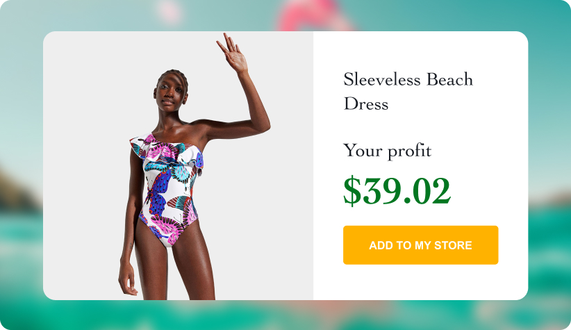 Sleeveless Beach Dress