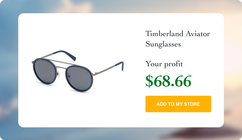 Timberland Aviator Sunglasses