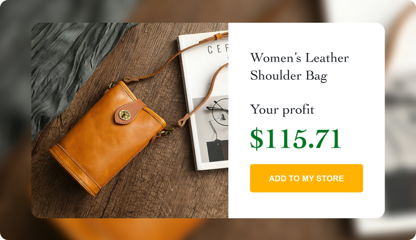 Women’s Leather Shoulder Bag