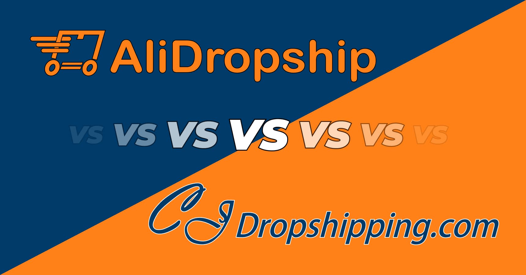Main and featured image for article about AliDropshi vs CJDropshipping