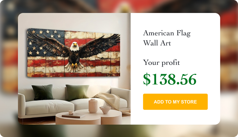 American Flag Wall Art