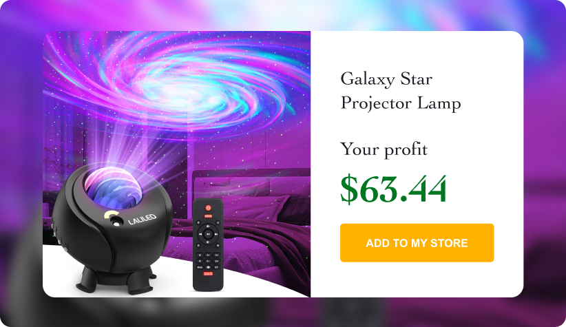 Galaxy Star Projector Lamp
