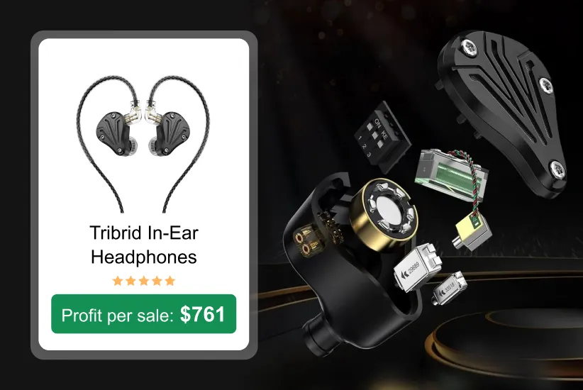 In-ear headphones as a trending product to sell
