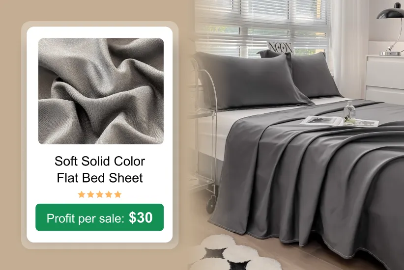 Bed sheet as a trending product to sell