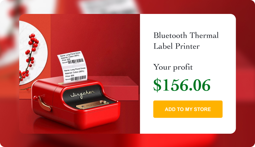 Bluetooth Thermal Label Printer