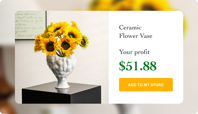 Ceramic Flower Vase