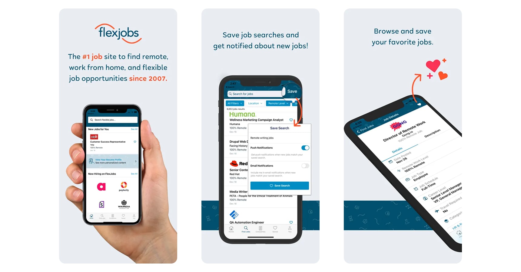 Images of FlexJobs for the best job search apps article