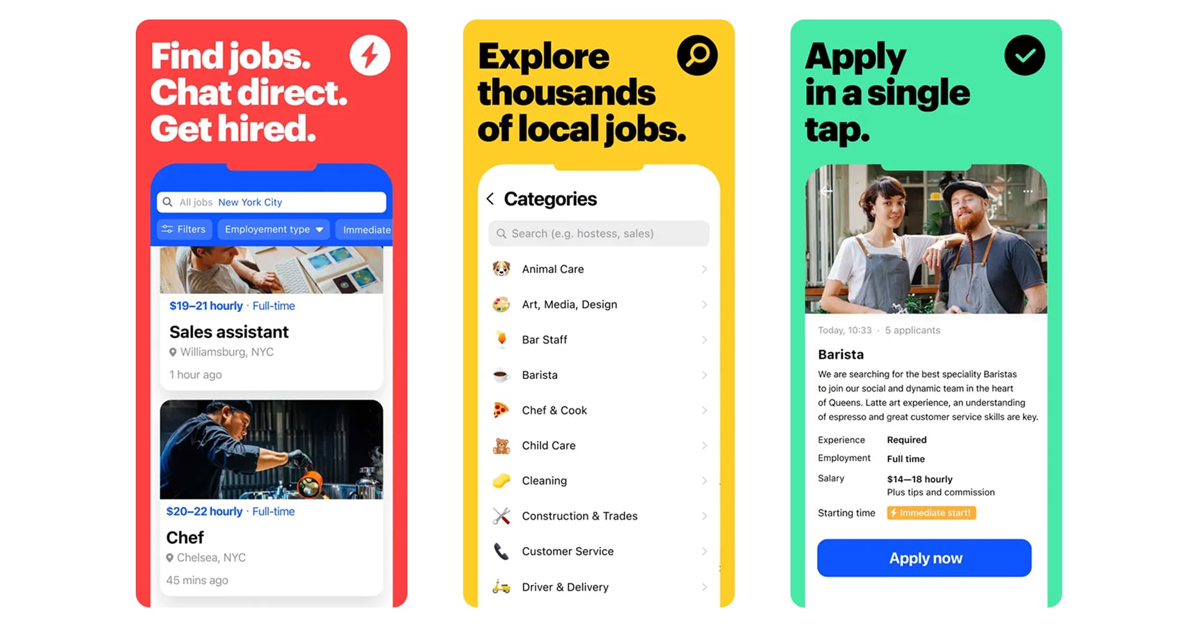 Images of Job Today for the best job search apps article