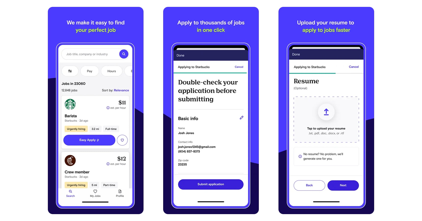Images of Snagajob for the best job search apps article