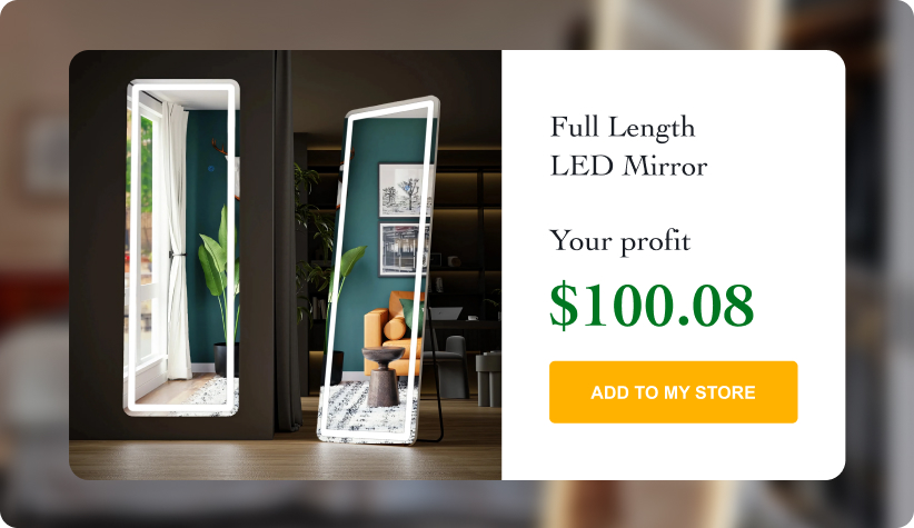 Full Length LED Mirror