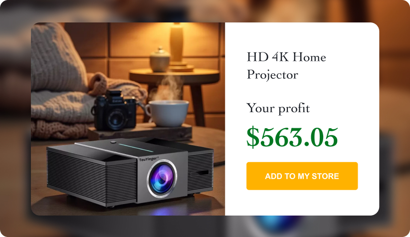 HD 4K Home Projector