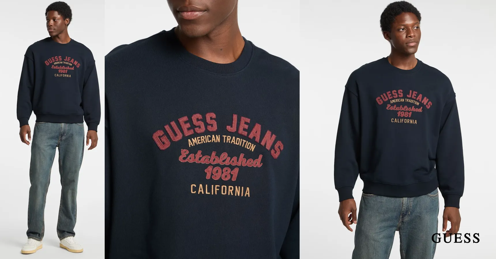 Clothing from Guess for the article on the best men's clothing brands