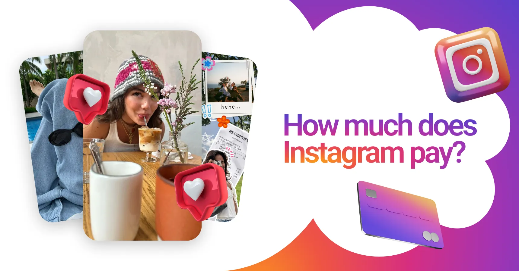 Main and featured image for the article 'How much does Instagram pay'